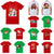 100% Cotton Christmas T-shirt Adult Unisex Tee Tops Funny Santa Party Custume, Santa Gathering (White), XL