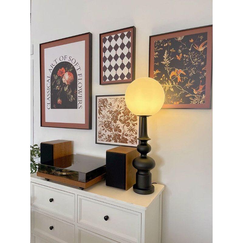 Retro Roman Living Room Bedroom Art Sense Medieval Table Lamp