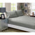 1000TC Ultra Soft Fitted Sheet & 2 Pillowcases Set - Double Size Bed - Grey