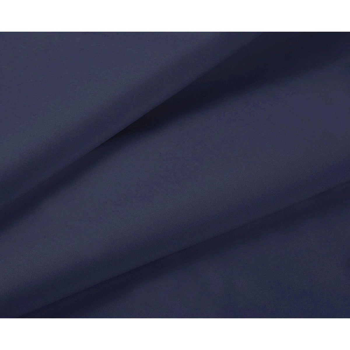 1000TC Ultra Soft Fitted Sheet & 2 Pillowcases Set - King Size Bed - Midnight Blue