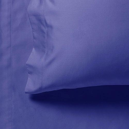 1000TC Ultra Soft Queen Size Bed Royal Blue Flat & Fitted Sheet Set