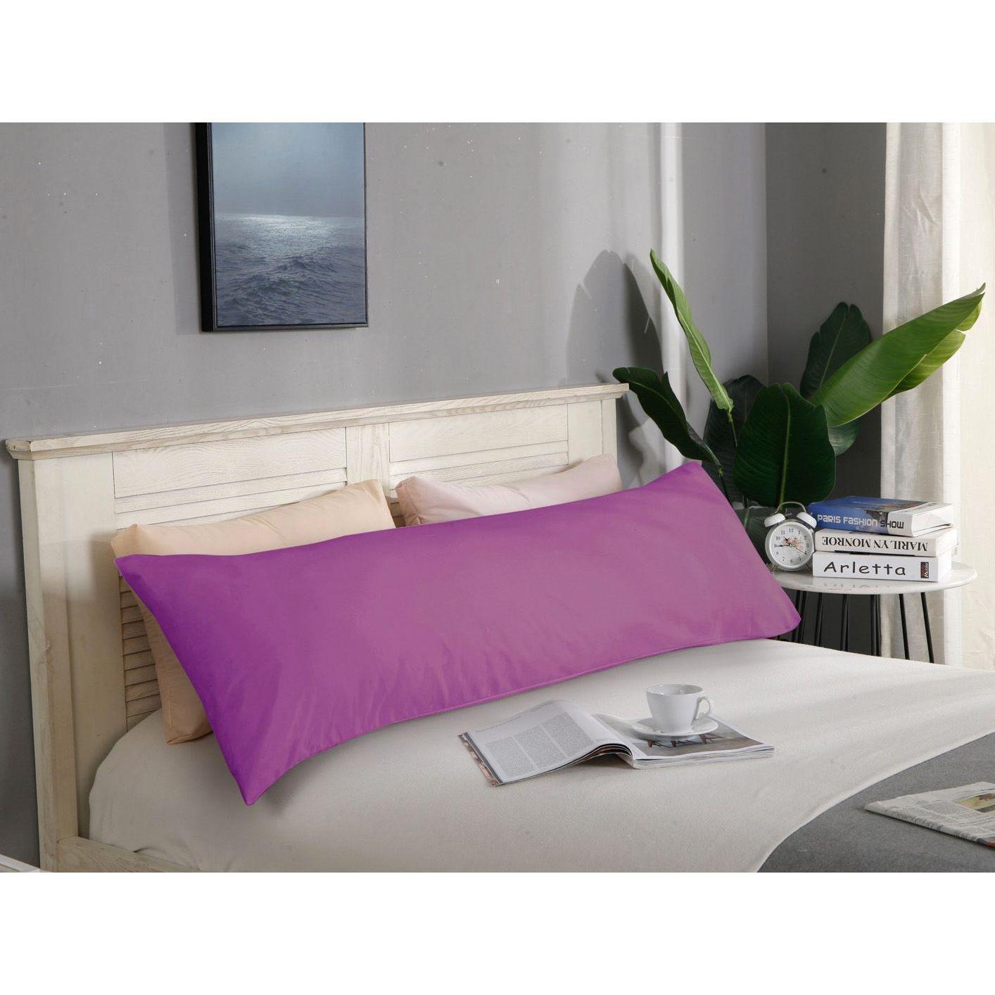 1000TC Premium Ultra Soft Body Pillowcase - Purple