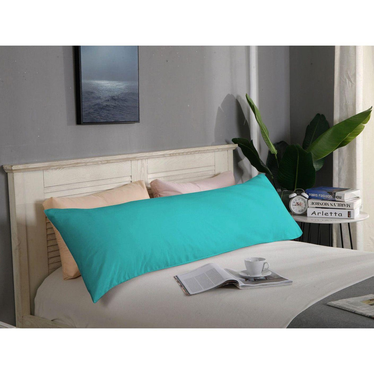 1000TC Premium Ultra Soft Body Pillowcase - Teal