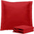 1000TC Premium Ultra Soft European Pillowcases 2-Pack Red