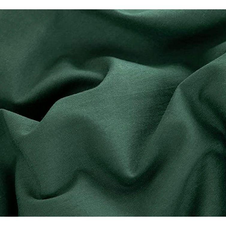 1000TC Reversible King Size Green and Grey Duvet Doona Quilt Cover Set