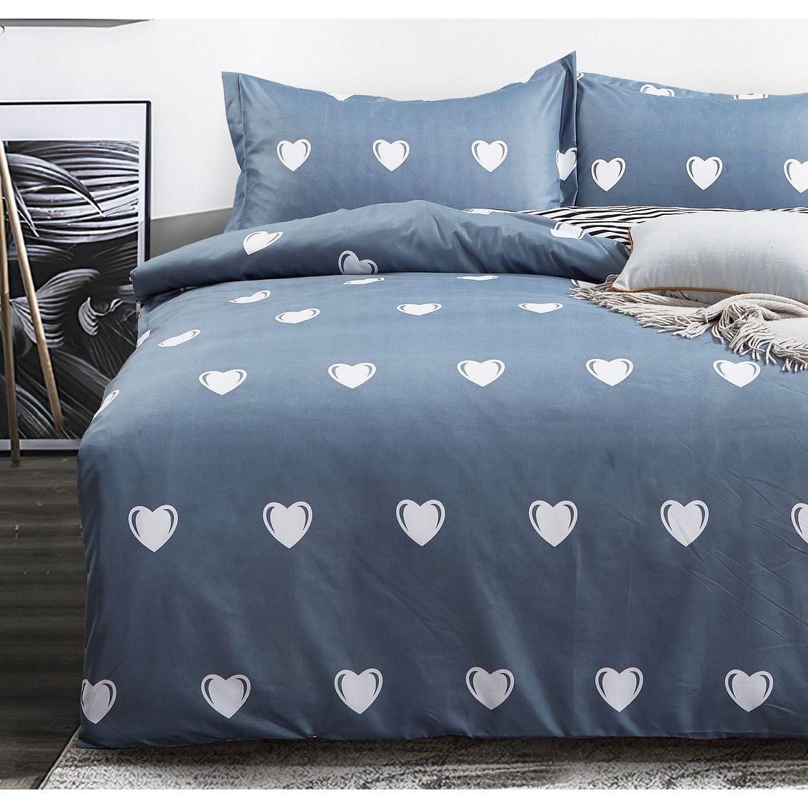 Cooper King Size Quilt/Doona/Duvet Cover Set