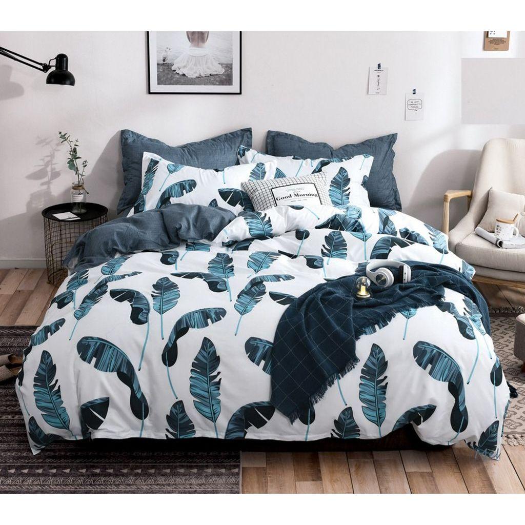 Leaves Queen Size Duvet Doona Quilt Cover Set