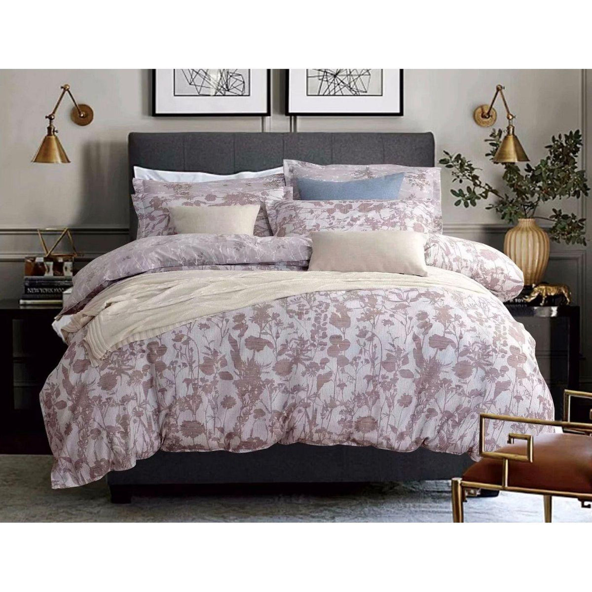 Joey Queen Size Quilt/Doona/Duvet Cover Set