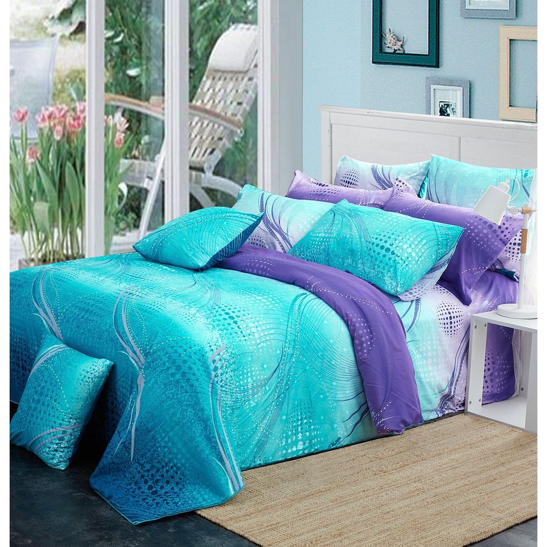 Vitara Single Size Quilt/Doona/Duvet Cover Set