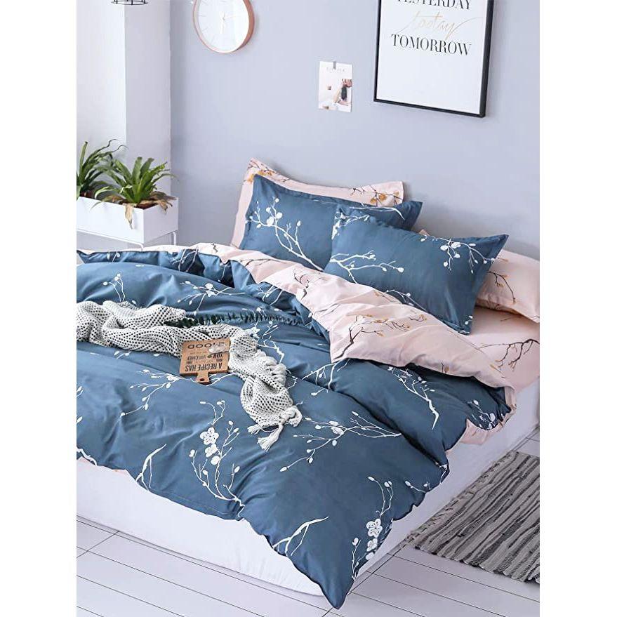 Floral Super King Size Duvet Doona Quilt Cover Set