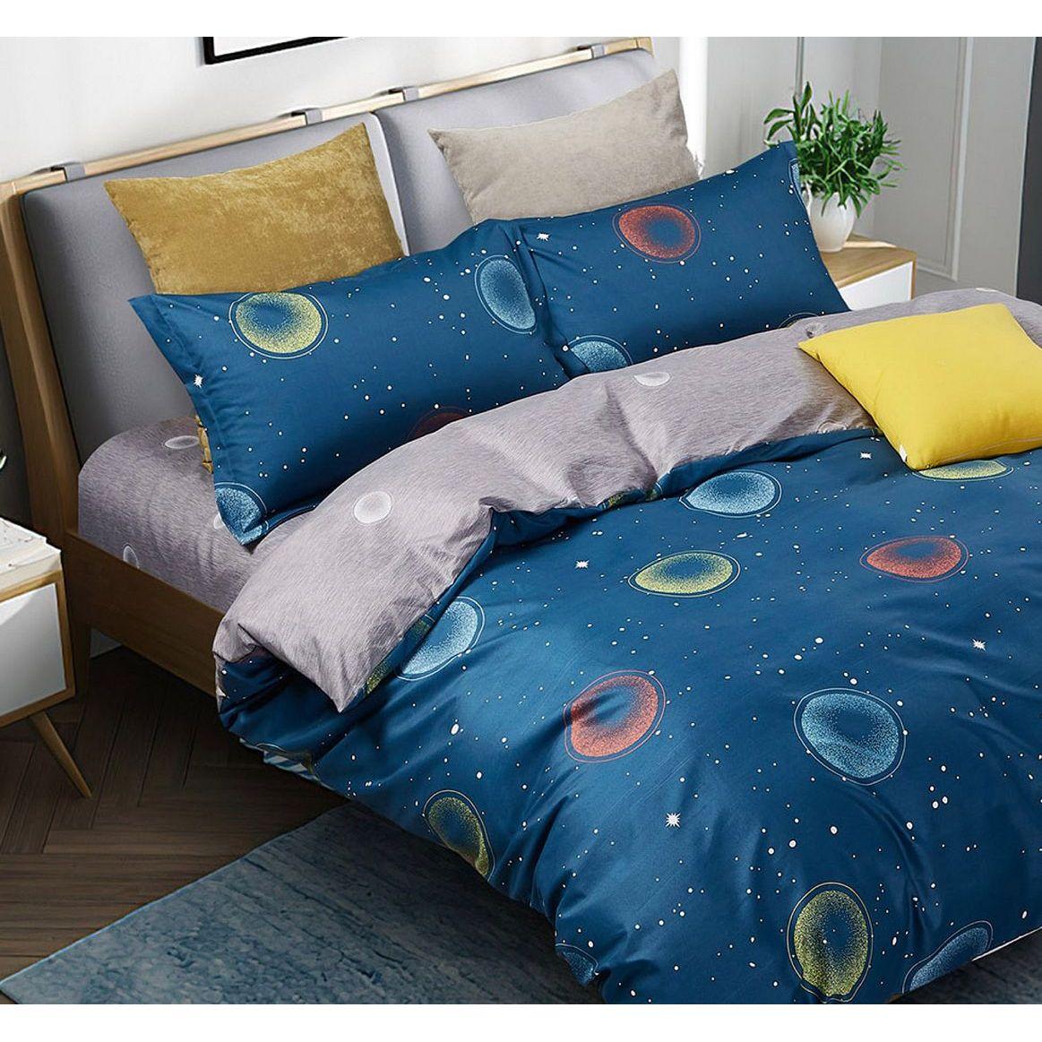 Bubbles Super King Size Quilt/Doona/Duvet Cover Set