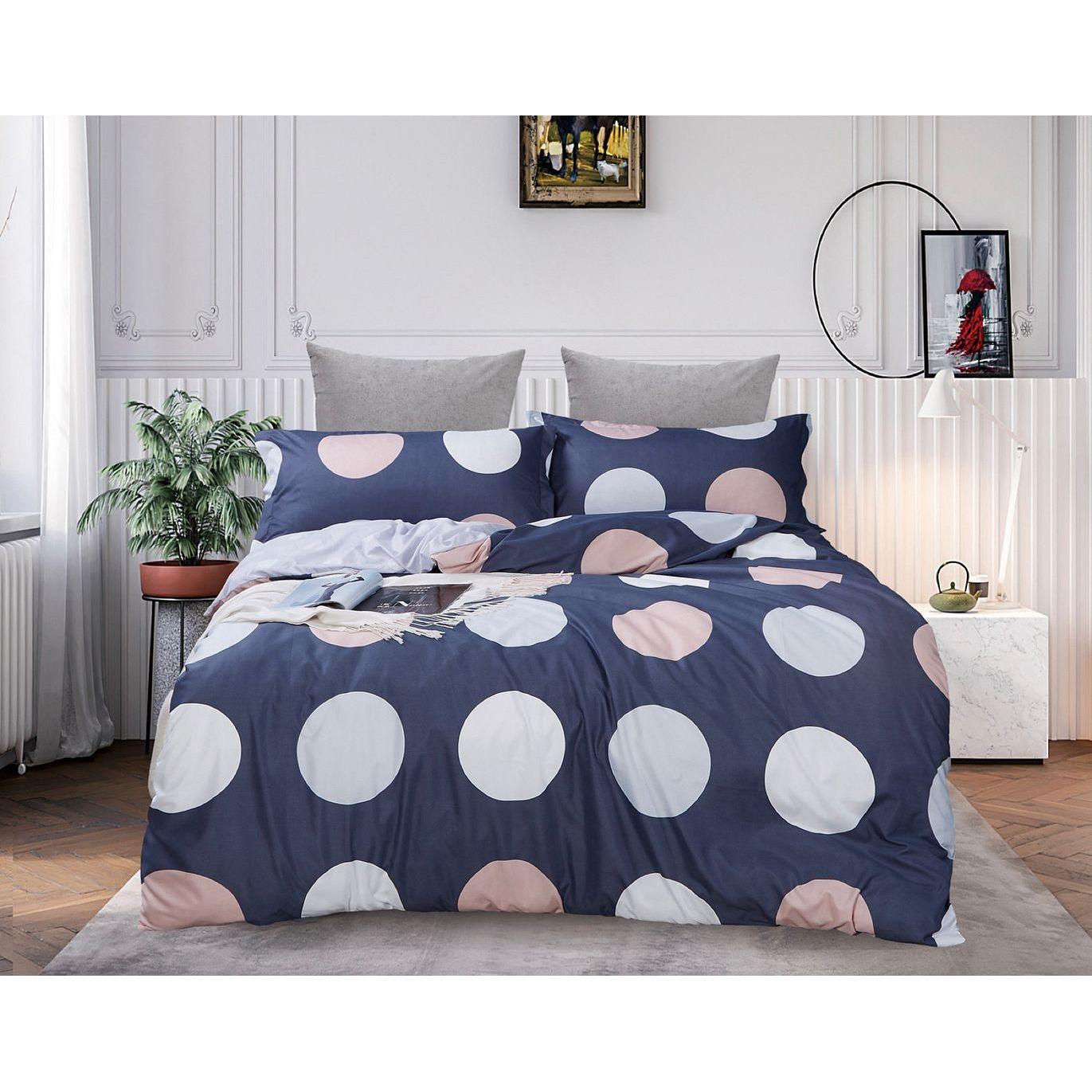 Circles Super King Size Quilt/Doona/Duvet Cover Set