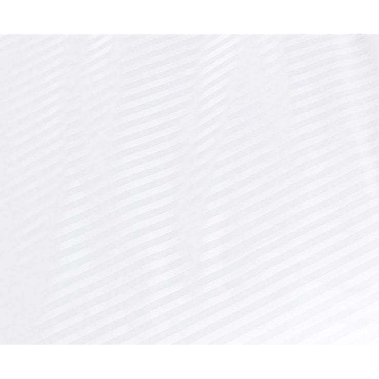 1000TC Ultra Soft Striped Queen Size White Duvet Doona Quilt Cover Set