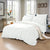 1000TC Tailored Queen Size White Duvet Doona Quilt Cover Set