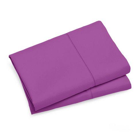 1000TC Premium Ultra Soft Standrad size Pillowcases 2-Pack - Purple