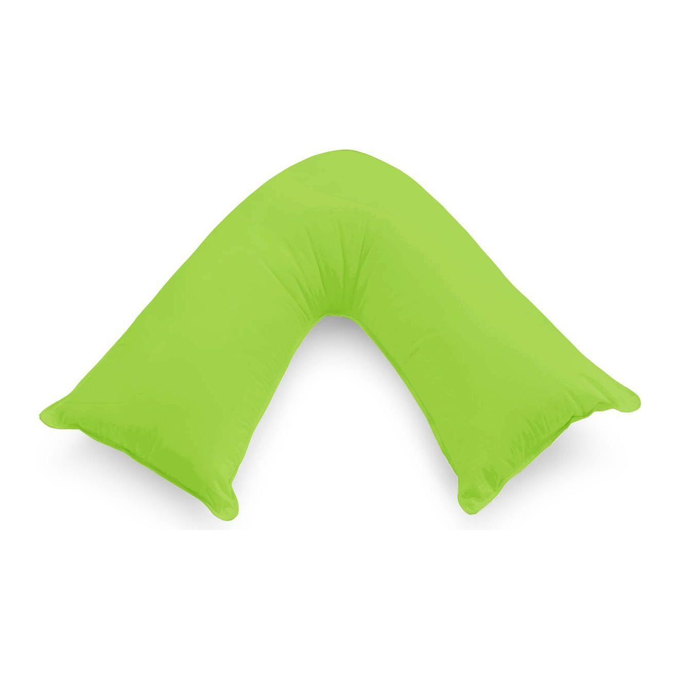 1000TC Premium Ultra Soft V SHAPE Pillowcase - Green