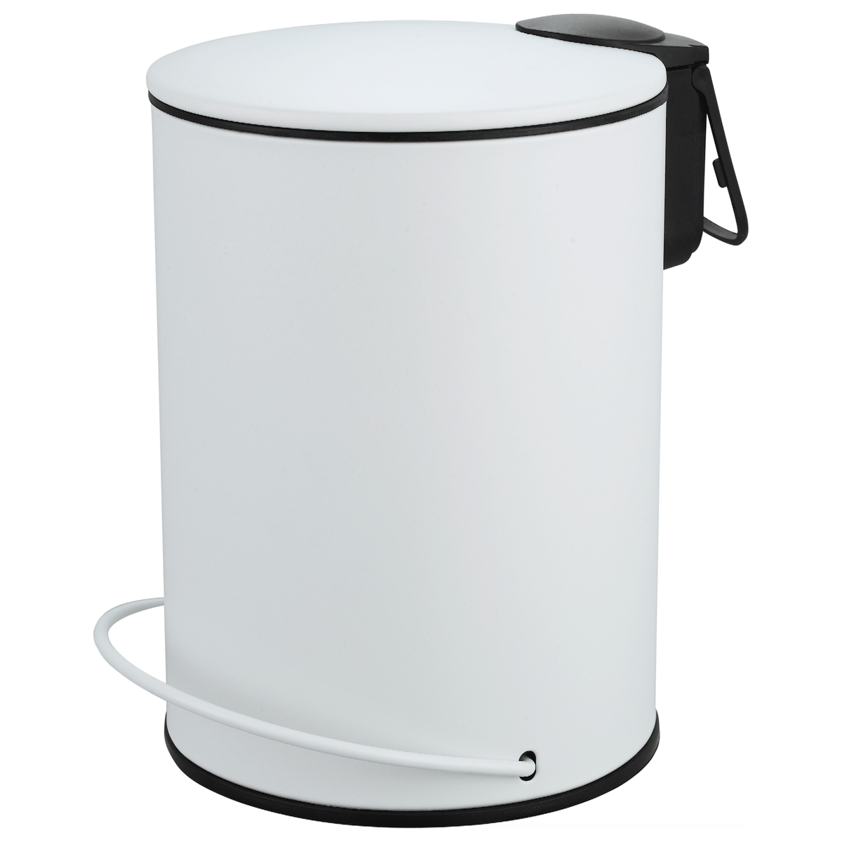 3L Soft Close Pedal Bin Black
