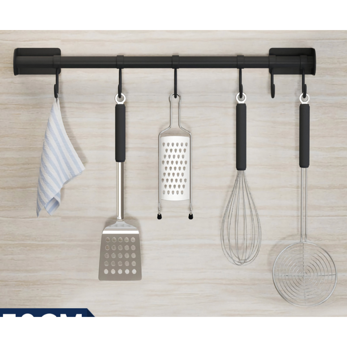 Nail-Free Hooks Hanger 40cm