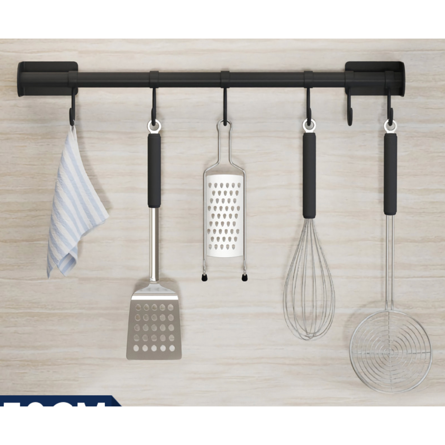 Nail-Free Hooks Hanger 40cm