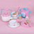 Kids Wooden Kitchen Tea Set Pretend Play