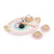 Kids Wooden Kitchen Tea Set Pretend Play