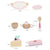 Kids Wooden Kitchen Tea Set Pretend Play