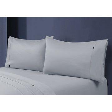 1000tc egyptian cotton pillowcase pair silver