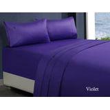 1000tc egyptian cotton sheet set 1 mega queen violet