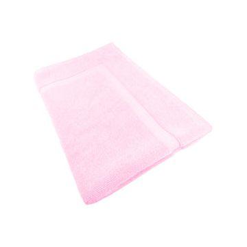 softouch ultra light quick dry premium cotton bath mat 900gsm baby pink