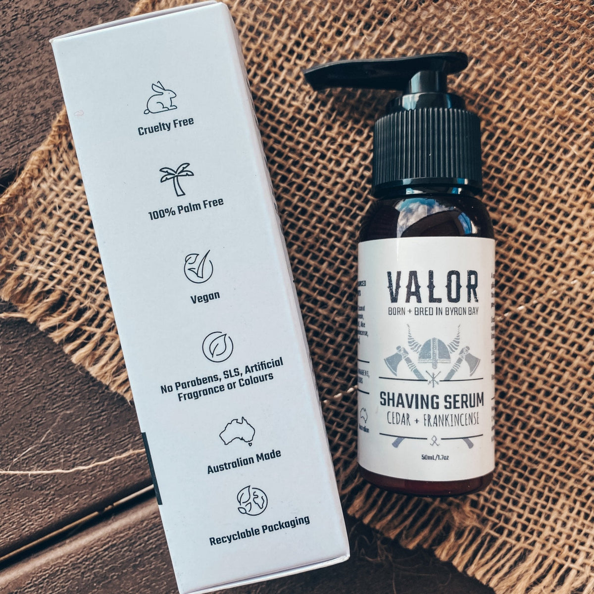 Organic Shaving Serum (Lime &amp; Patchouli)