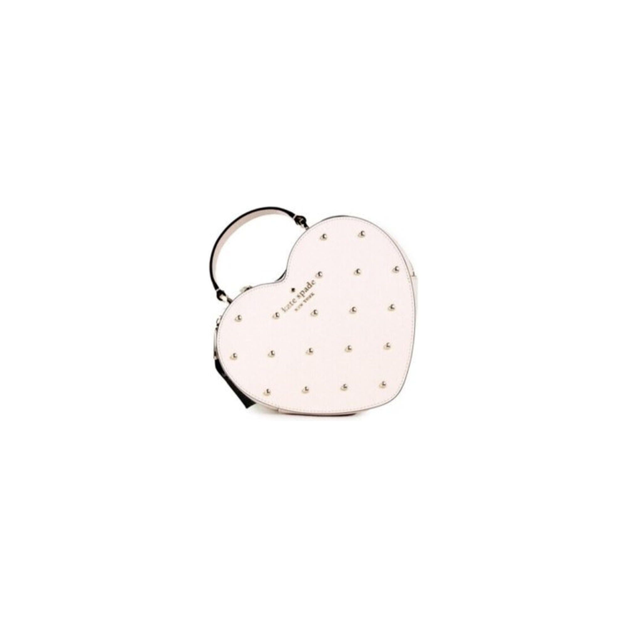 Studded Crossbody Bag with Inner Card Slots and Adjustable Strap One Size Women