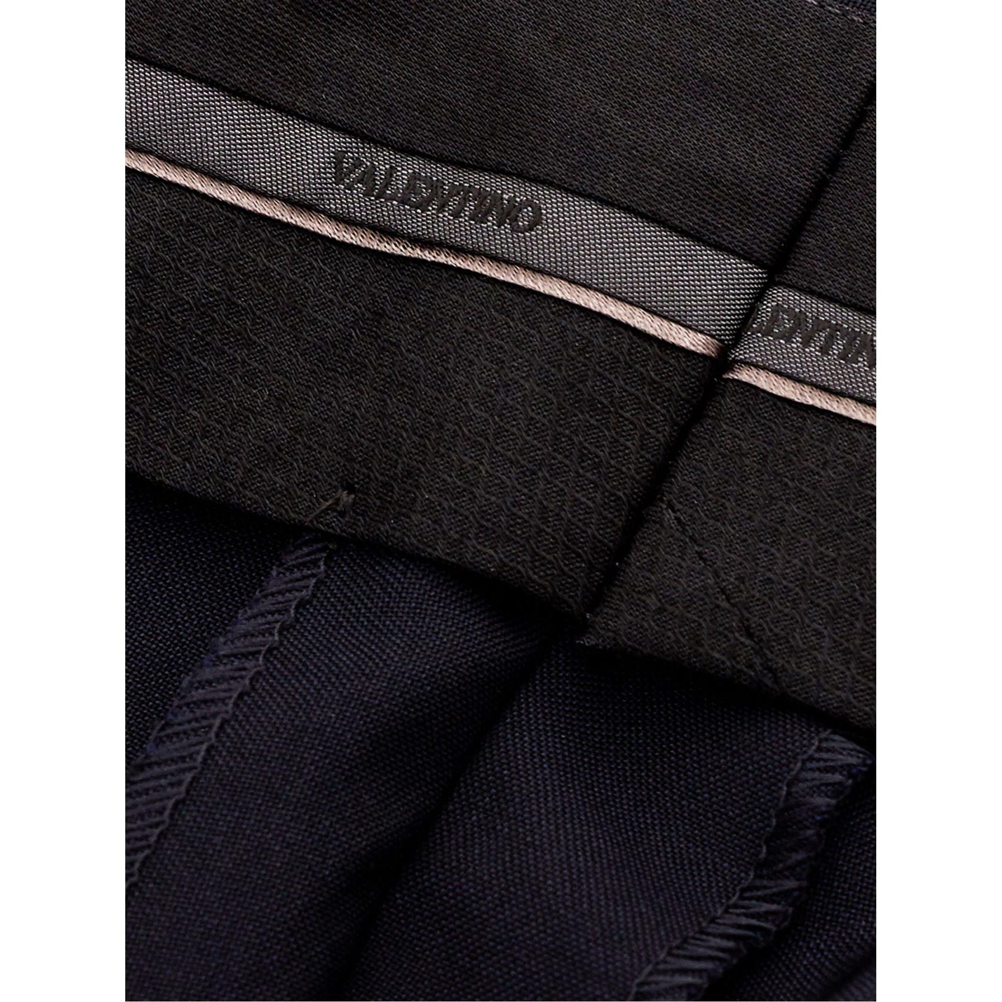 Valentino Elegant Tailored Trouser in Blue Wool Blend 48 IT Men