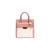 Cece Small Dark Powder Blush Flap Tote Crossbody Bag One Size Women