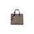 Marc Jacobs Grind Mini Signet Tote Bag in Black Multi One Size Women