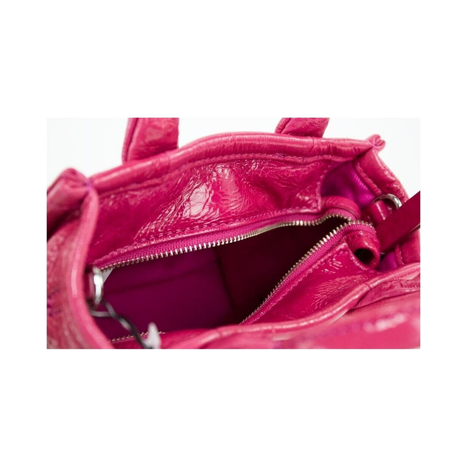 Marc Jacobs Crinkle Micro Tote Crossbody Bag