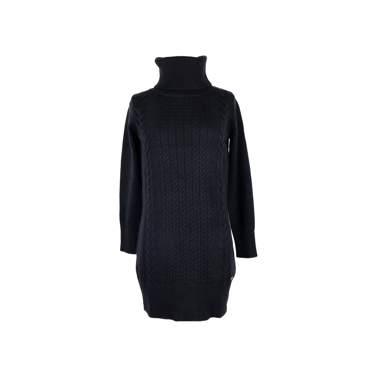 Yes Zee Womens Turtleneck Knit Dress with Brand Logo XL Women