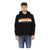 Sweatshirt with Hood and Side Pockets Front Print Logo Insert M Men