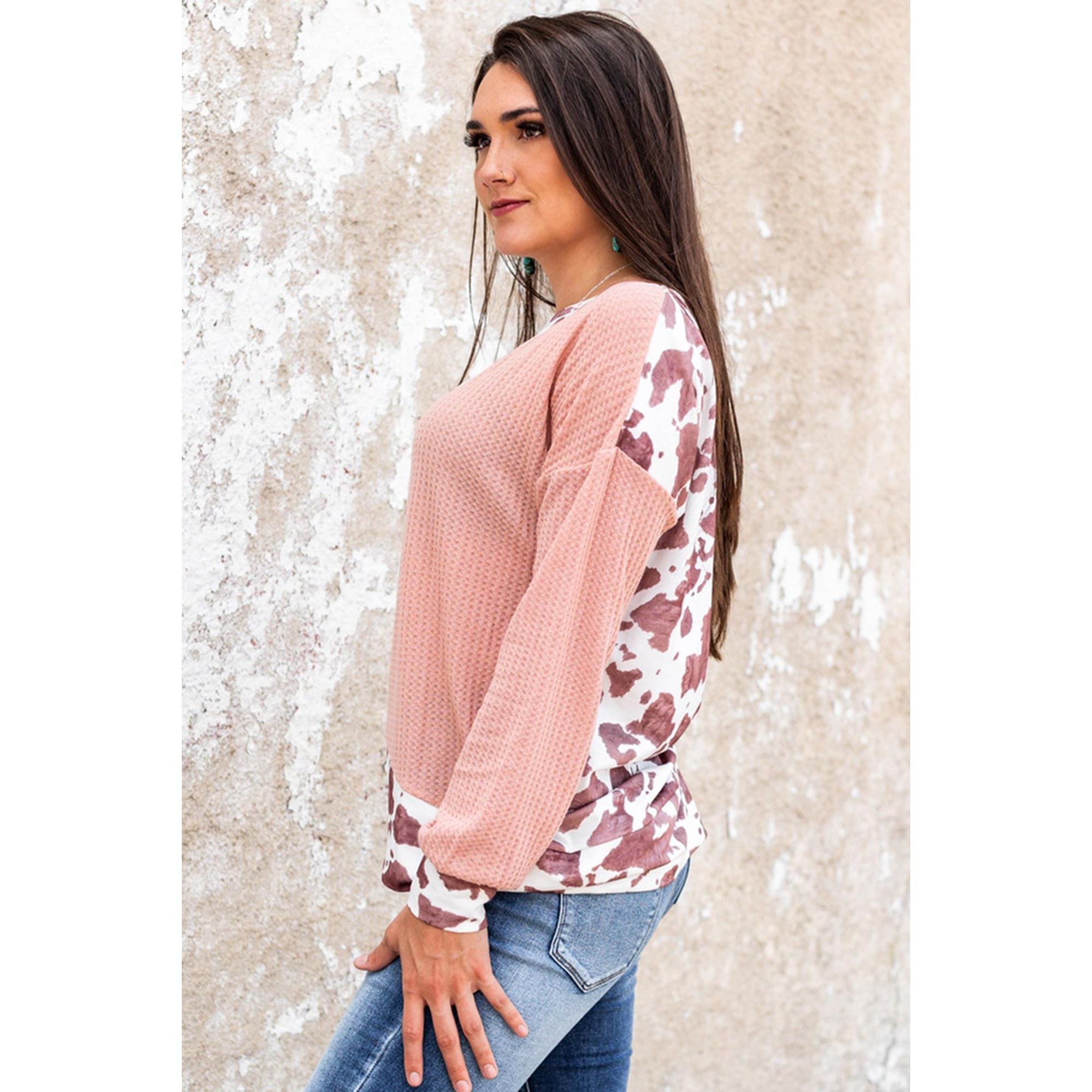 Azura Exchange Asymmetrical Long Sleeve Top - S