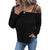 Azura Exchange Asymmetric Strappy Cold Shoulder Long Sleeve Top - XL