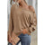 Azura Exchange Button Decor Dolman Sleeve Top - M