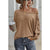 Azura Exchange Button Decor Dolman Sleeve Top - S