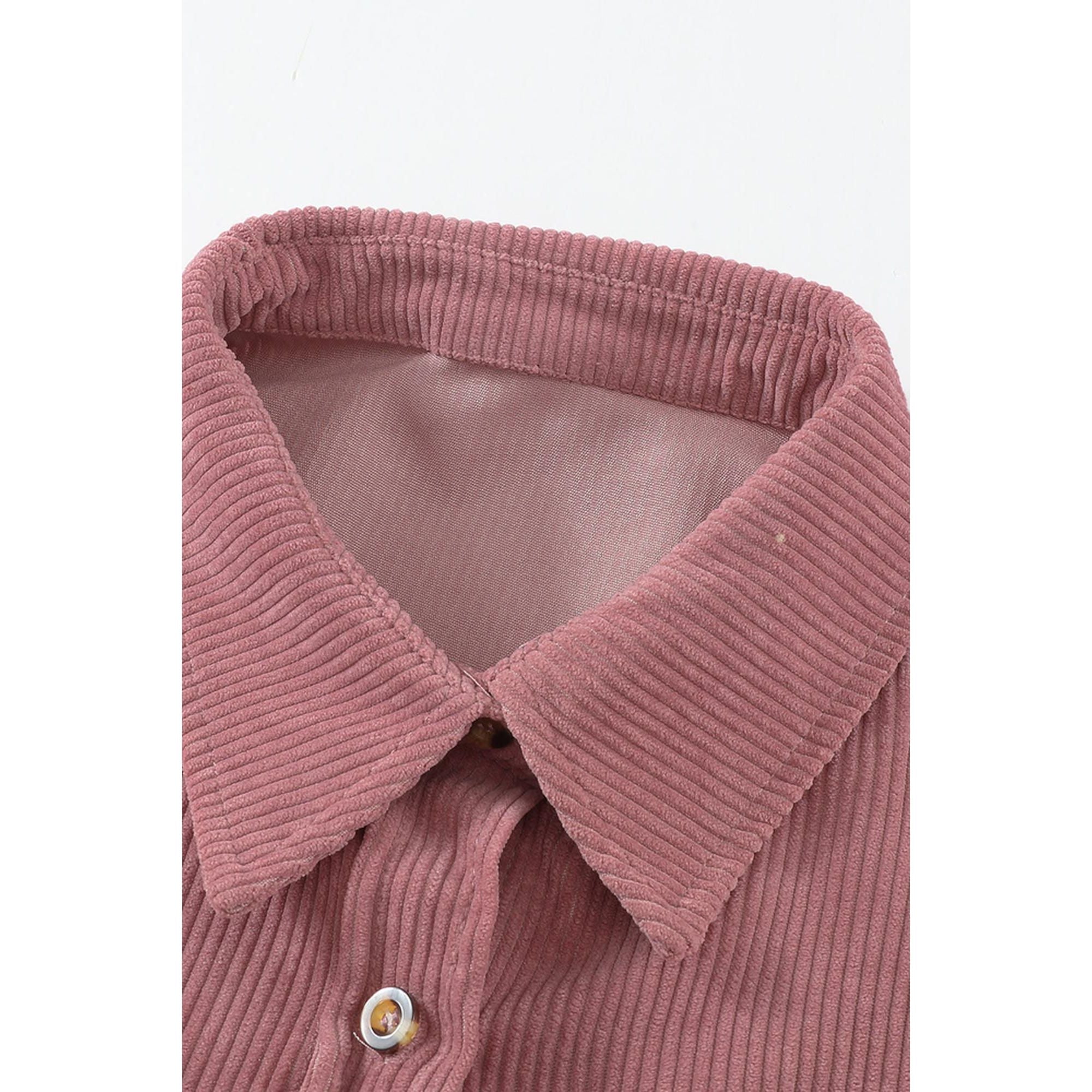 Azura Exchange Button Pocket Corduroy Shirt - XL