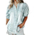 Azura Exchange Bubble Sleeve Denim Shirt - L