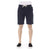 Solid Color Drawstring Bermuda Shorts with Pockets XL Men