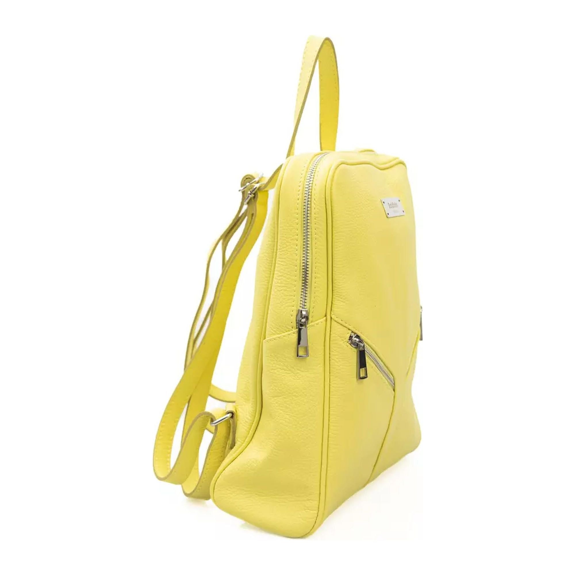 Zip Closure Backpack with Internal Compartments and Adjustable Shoulders