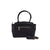 Shoulder Bag with Zip Closure and Golden Details One Size Women