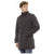 Stylish Long Jacket with Welt Pockets and Zip/Button Closure 3XL Men