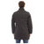 Stylish Long Jacket with Welt Pockets and Zip/Button Closure 3XL Men