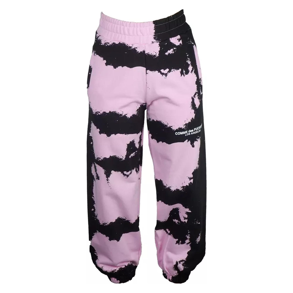 Comme des Fuckdown Cotton Tracksuit Pants with Logo Print M Women