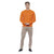 Solid Color Crewneck Man Sweater L Men